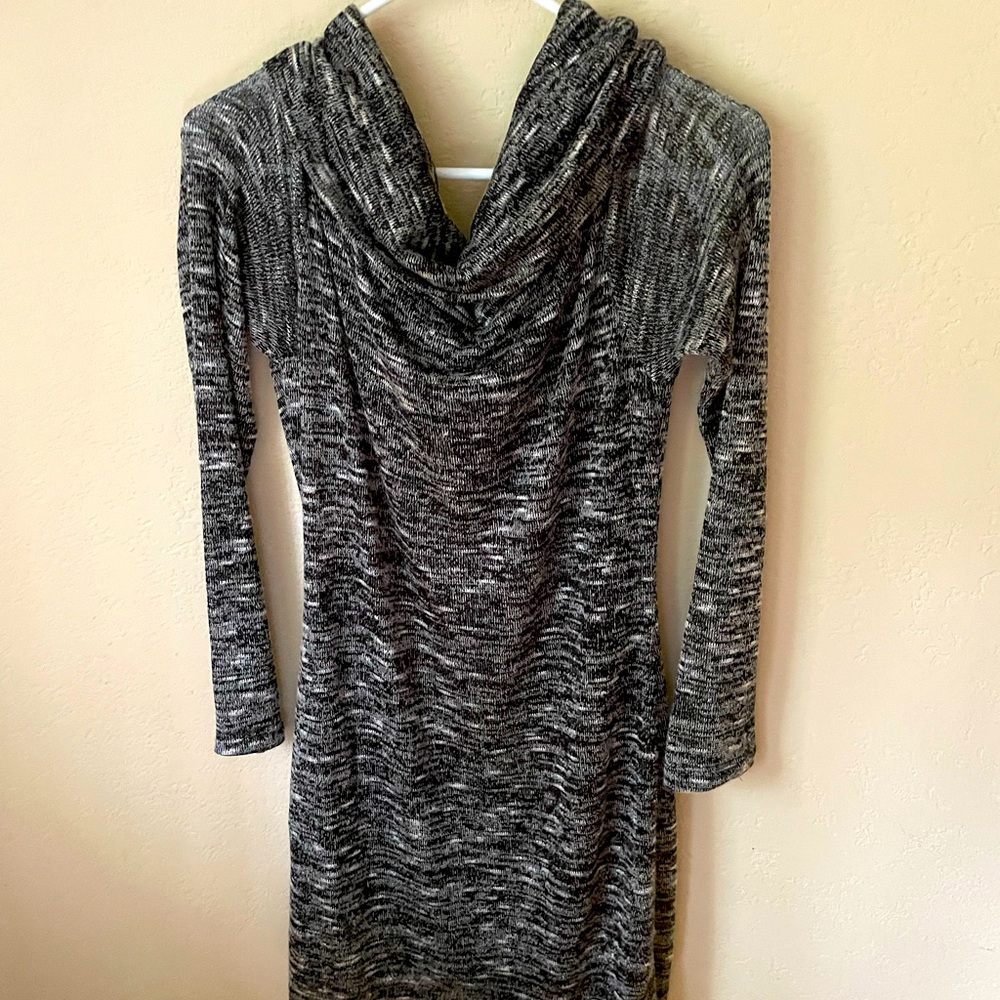 Size M Charming Charlie cowl neck long-sleeved sweater dress